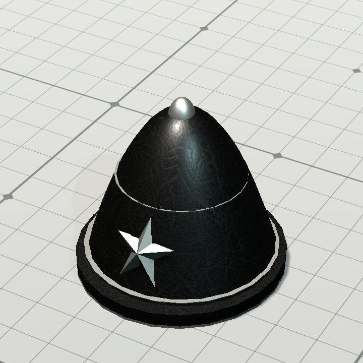 Plod helmet leather