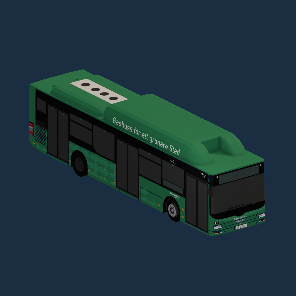 [SE] -  Skånetrafiken  MAN A21 CNG - Stadsbuss livery -
