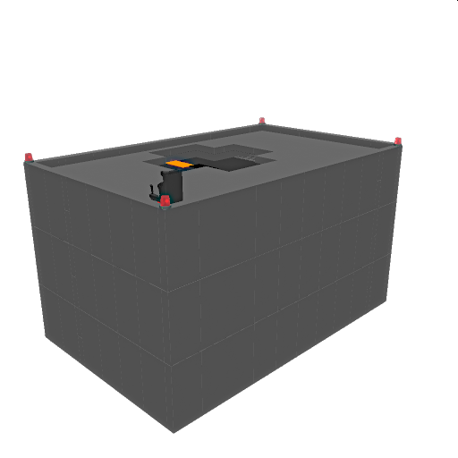 Bombing rocket launch pad