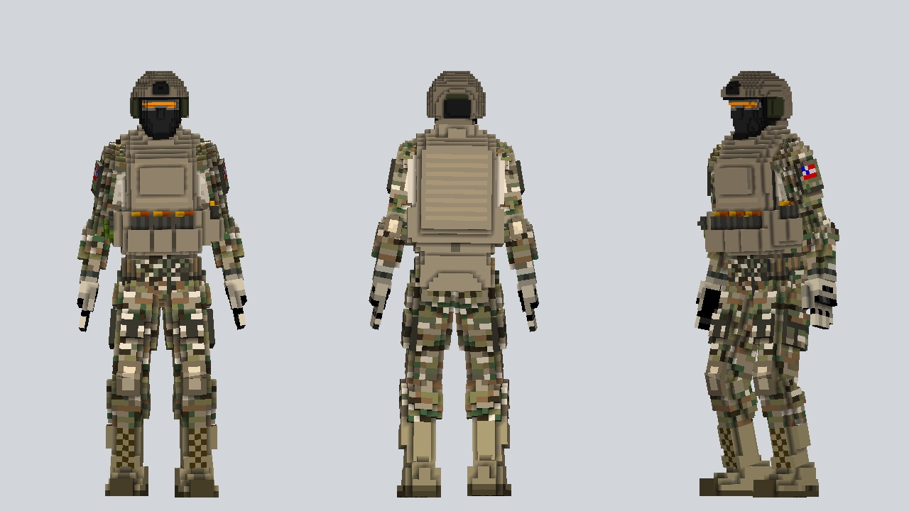 Tactical US Soldier