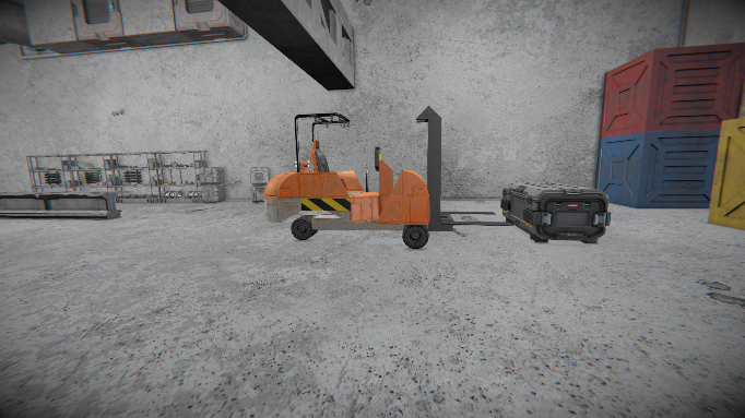 Fallout Forklift (prop)