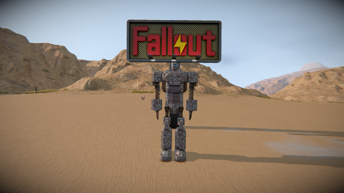 Fallout Small Grid Liberty Prime
