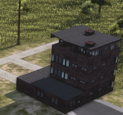 Skins for the hotel from Ustrzyki Dolne
