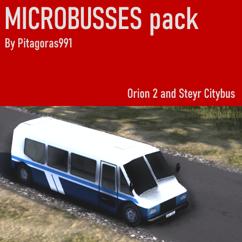 Microbusses pack by Pitagoras991