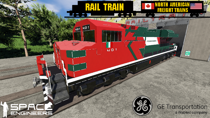Rail Train FXE GE ES44AC