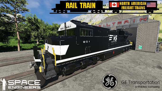 Rail Train NS GE ES44AC