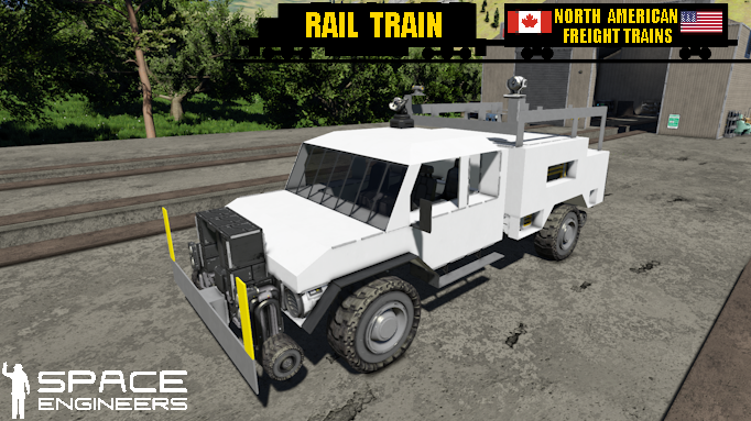 Rail Train Hi-Rail Maint Truck