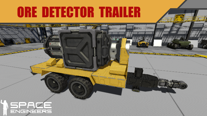 Towed Trailer Ore Detector