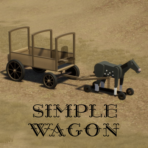 simple 1800s wagon