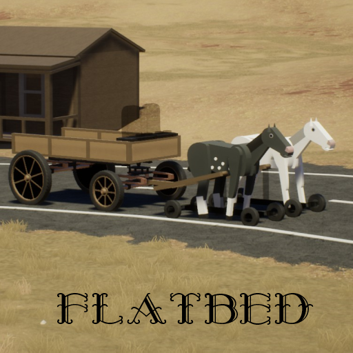 1860 flatbed wagon