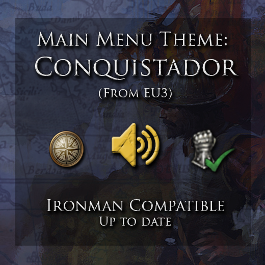 [AUDIO] [MENU MUSIC]  - Conquistador (EU3)