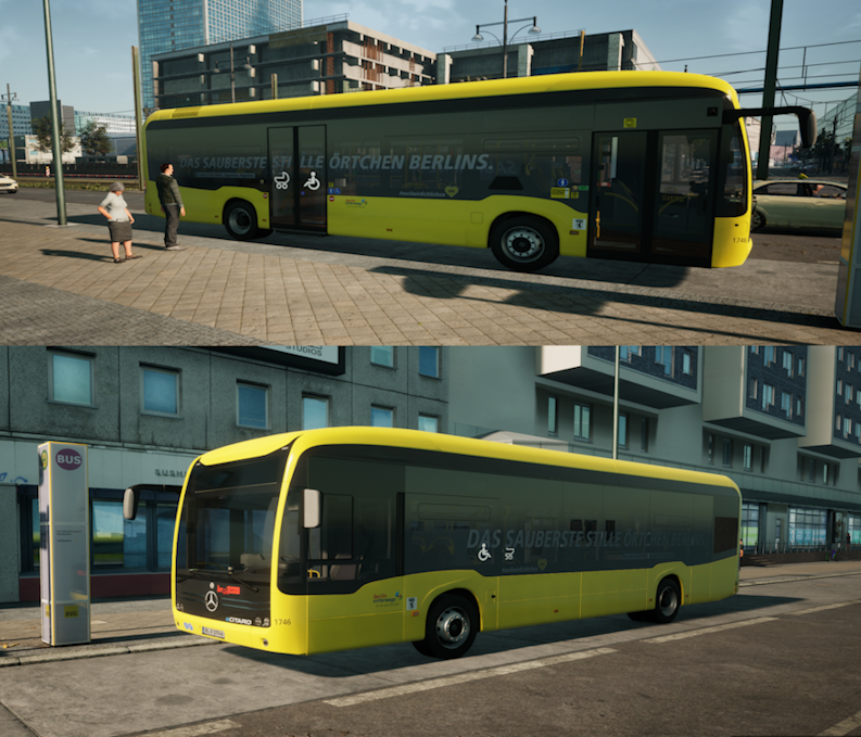 Mercedes Benz E-Citaro Stilles Örtchen Werbung BVG