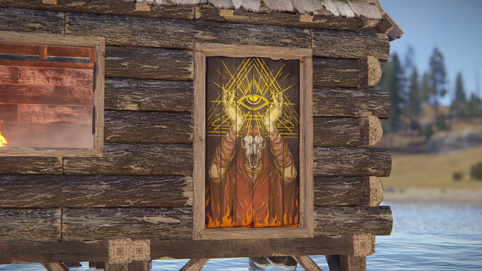 Beyond Reason Wood Door