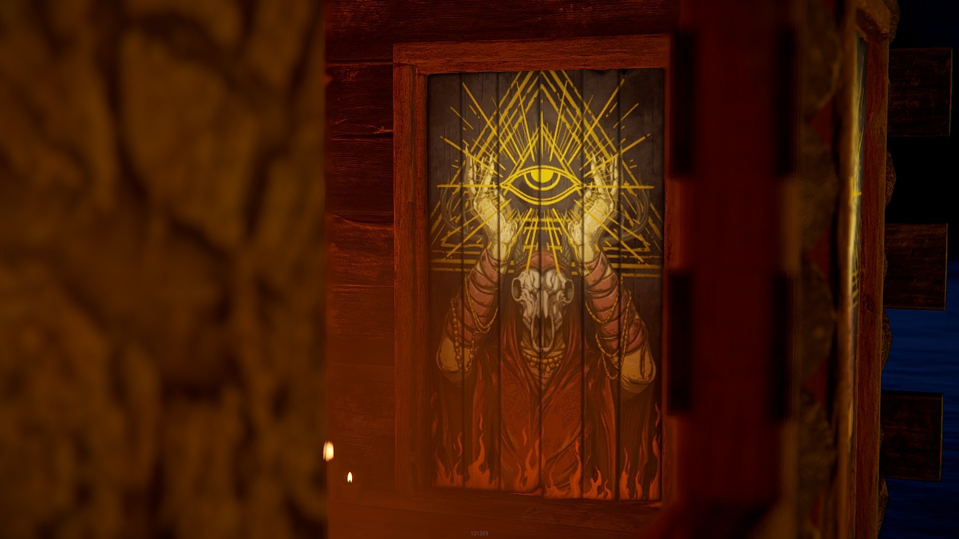 Beyond Reason Wood Door