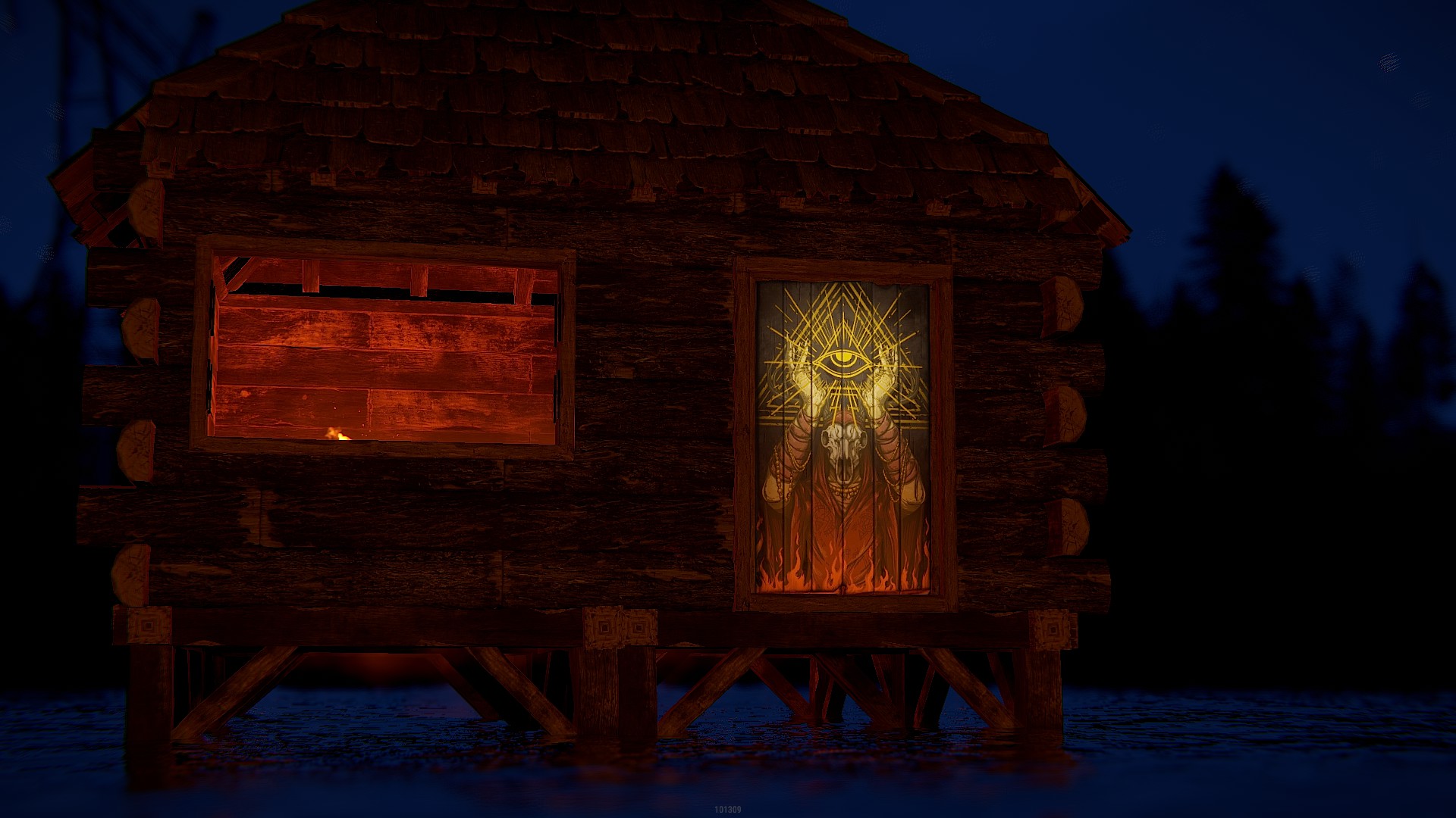 Beyond Reason Wood Door