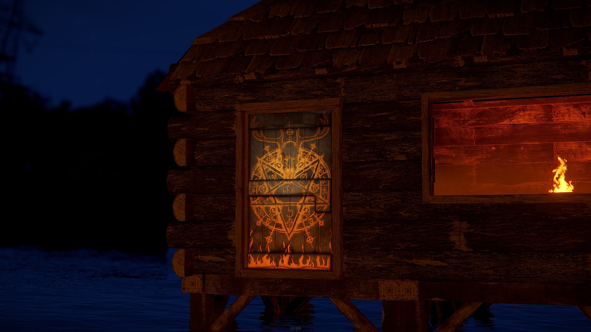 Beyond Reason Wood Door