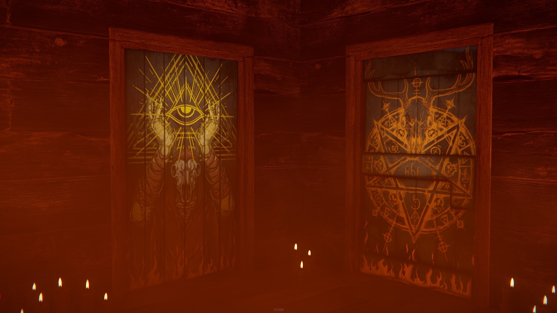 Beyond Reason Wood Door