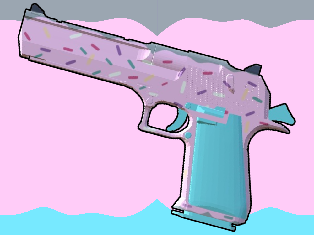 Killing floor 2-desert eagle-Doughnuts