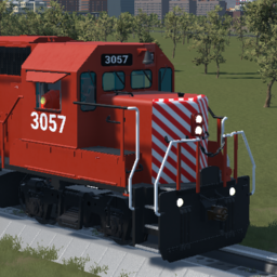 Full Engine Internals - EMD GP38-2 Locomotive CP Rail GP38-2 MultiMark/Pacman