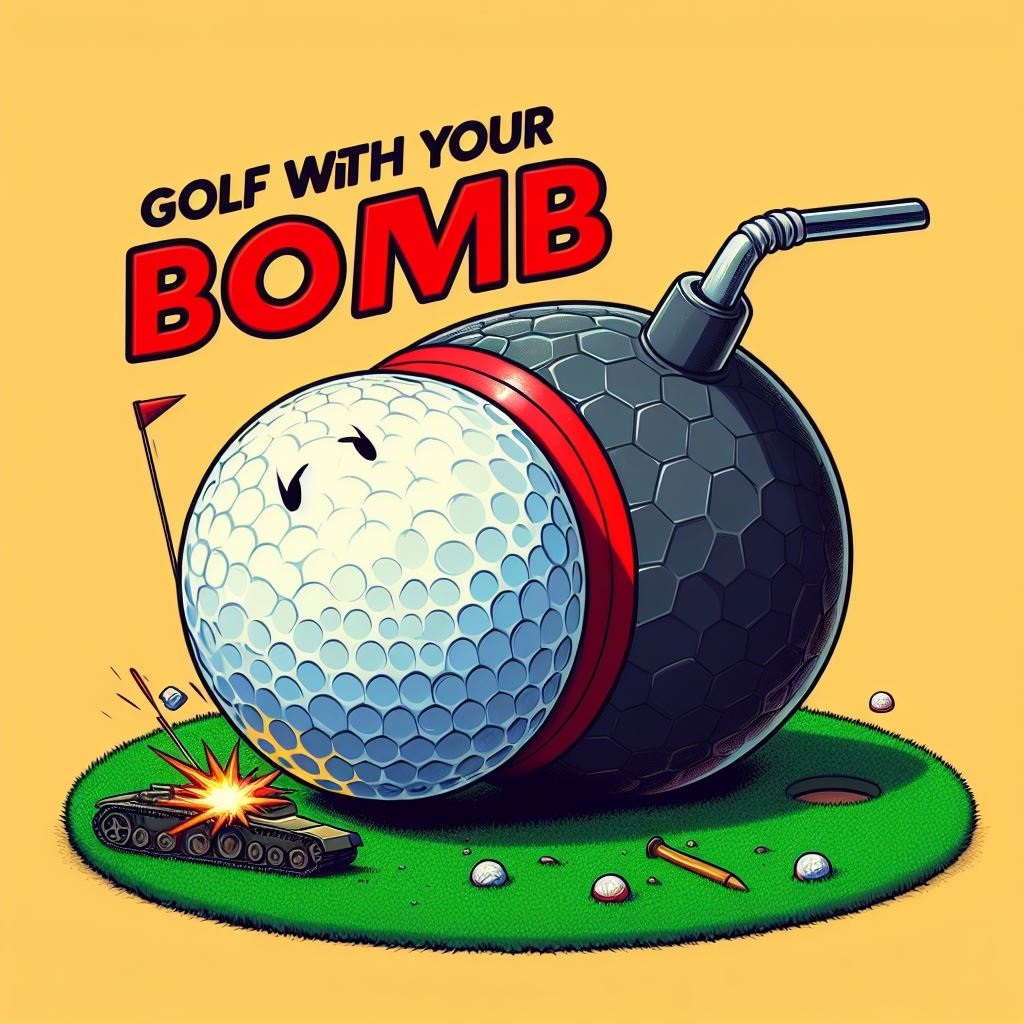 Golf with your bomb