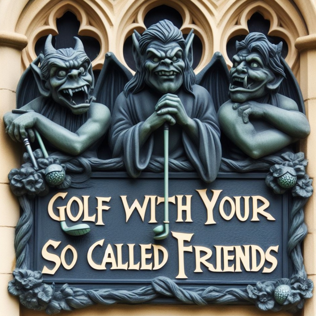 Golf with your so called friends