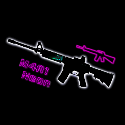 M4A1 Neon from A.V.A preview