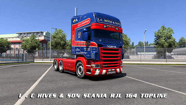 L.C HIVES & SON SCANIA RJL 164 TOPLINE