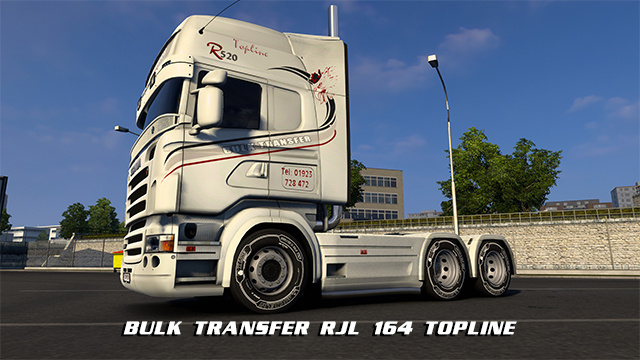 BULK TRANSFER SCANIA RJL 164 TOPLINE