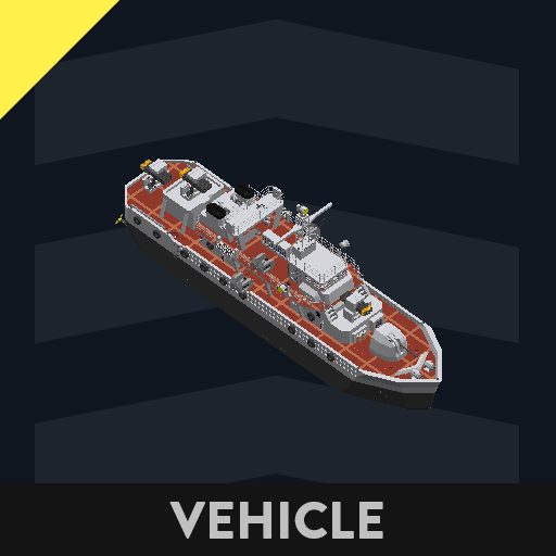 大蛮族重工製　対潜コルベット　後期生産型　anti submarine corvette　Late Production