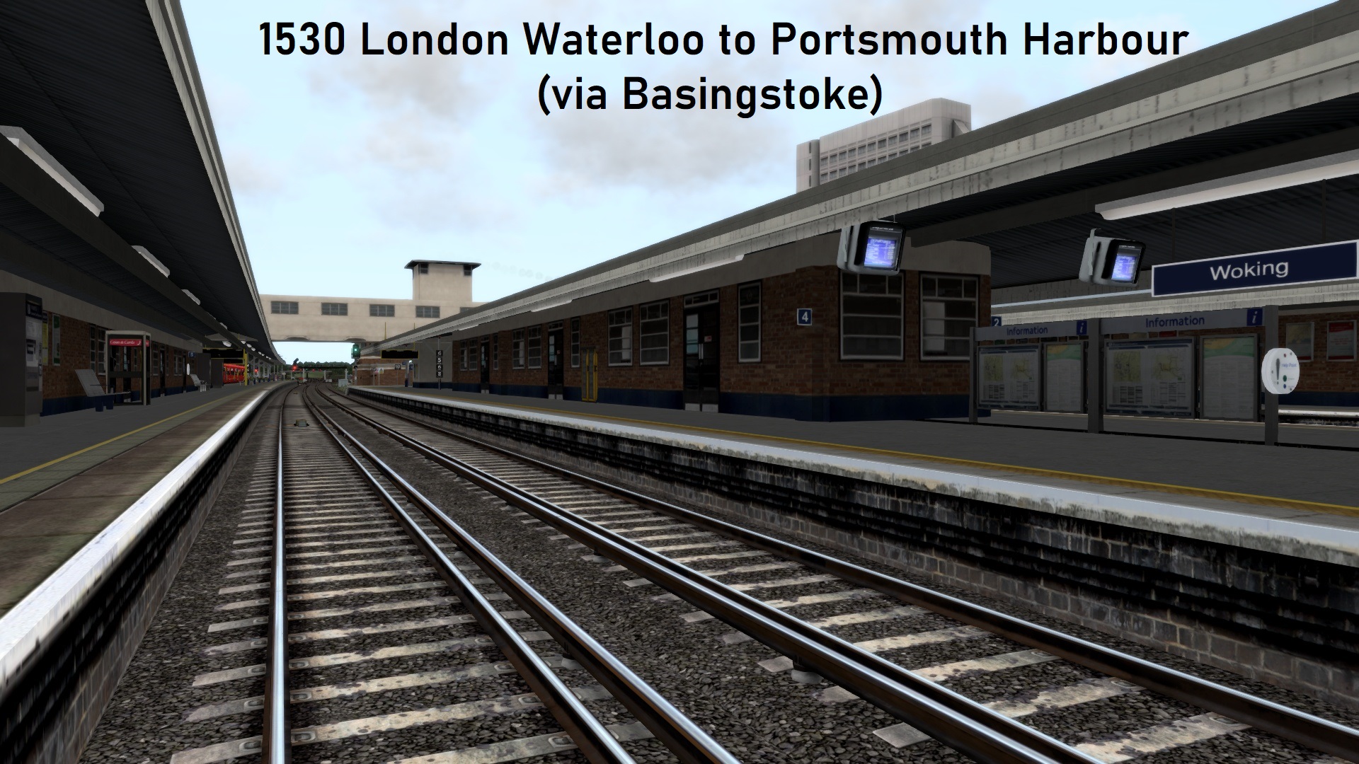 1530 London Waterloo to Portsmouth Harbour (via Basingstoke)