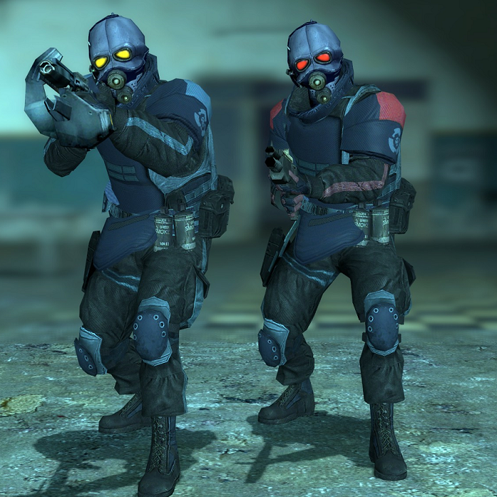 Hybrid Prison Guards w No Helmets