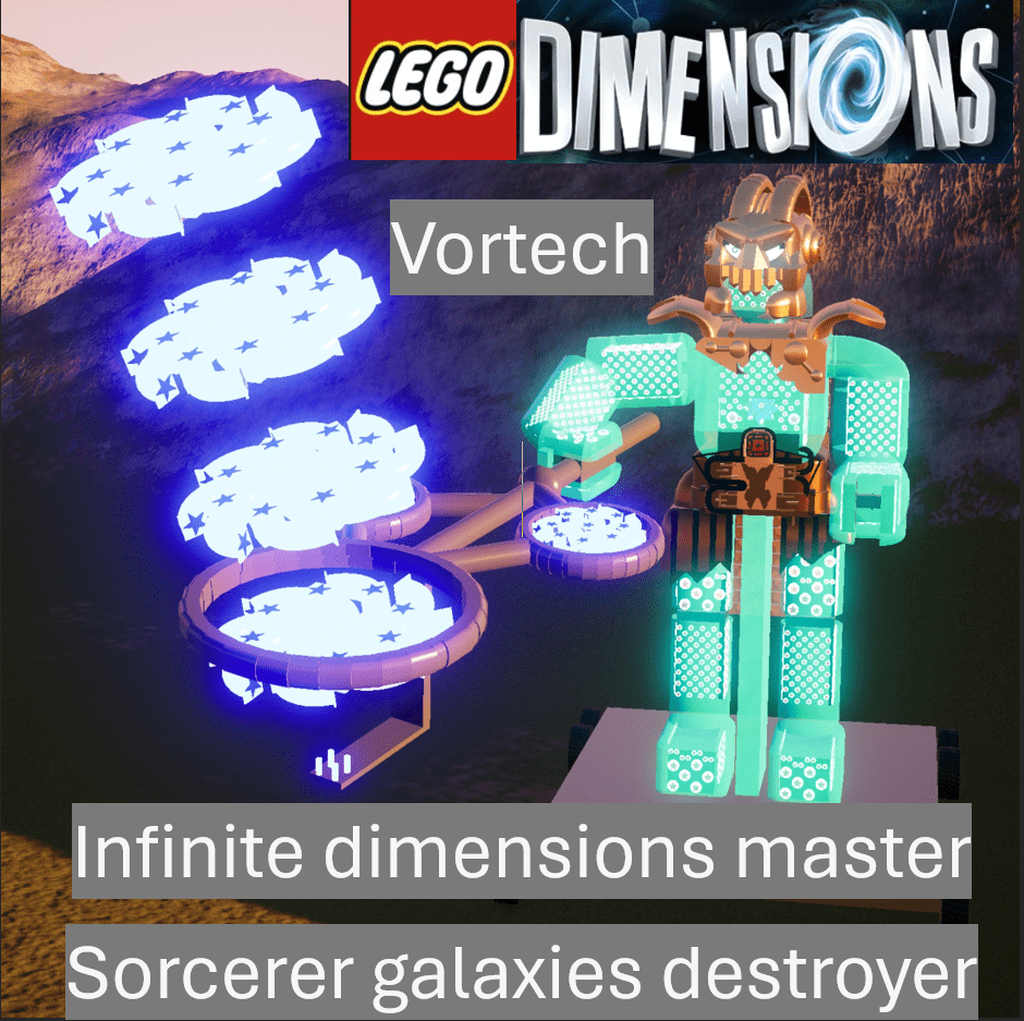 Lord Vortech infinite dimensions sorcerer & master mech, galaxies destroyer 1.0