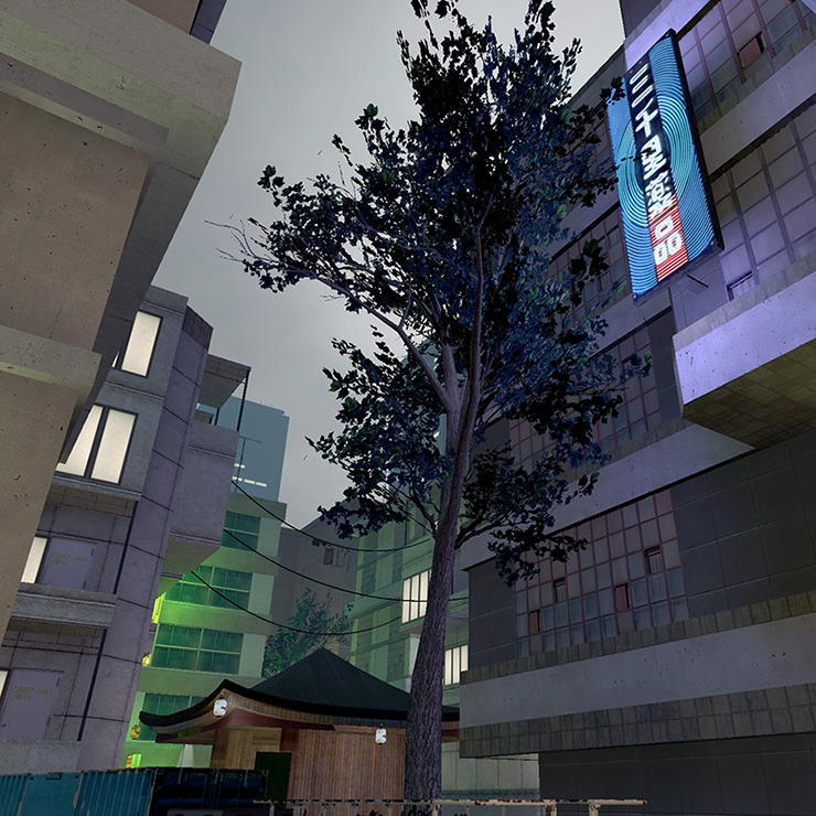 District 5 Tree Stairs