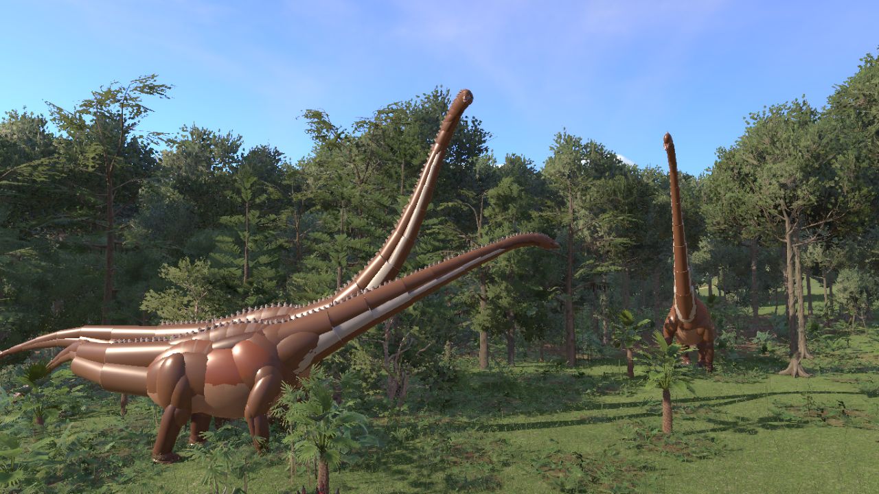Mamenchisaurus sinocanadorum - Prehistoric Kingdom: Dino 'Ditions Poseable Kit