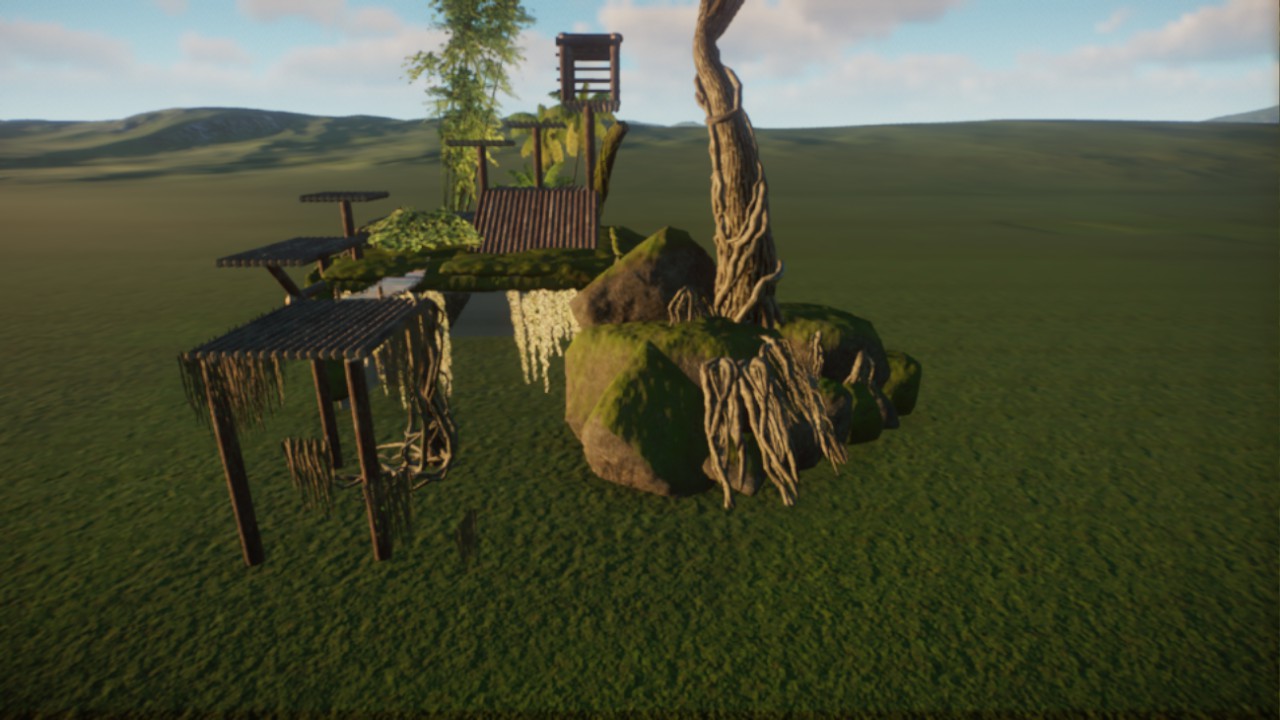 Tropical Cat Den/Frame