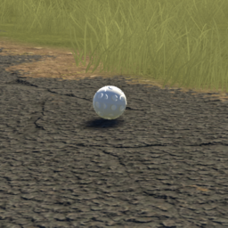 Realistic golfball