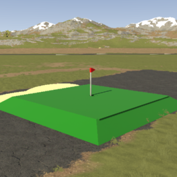 golf green/putting practice