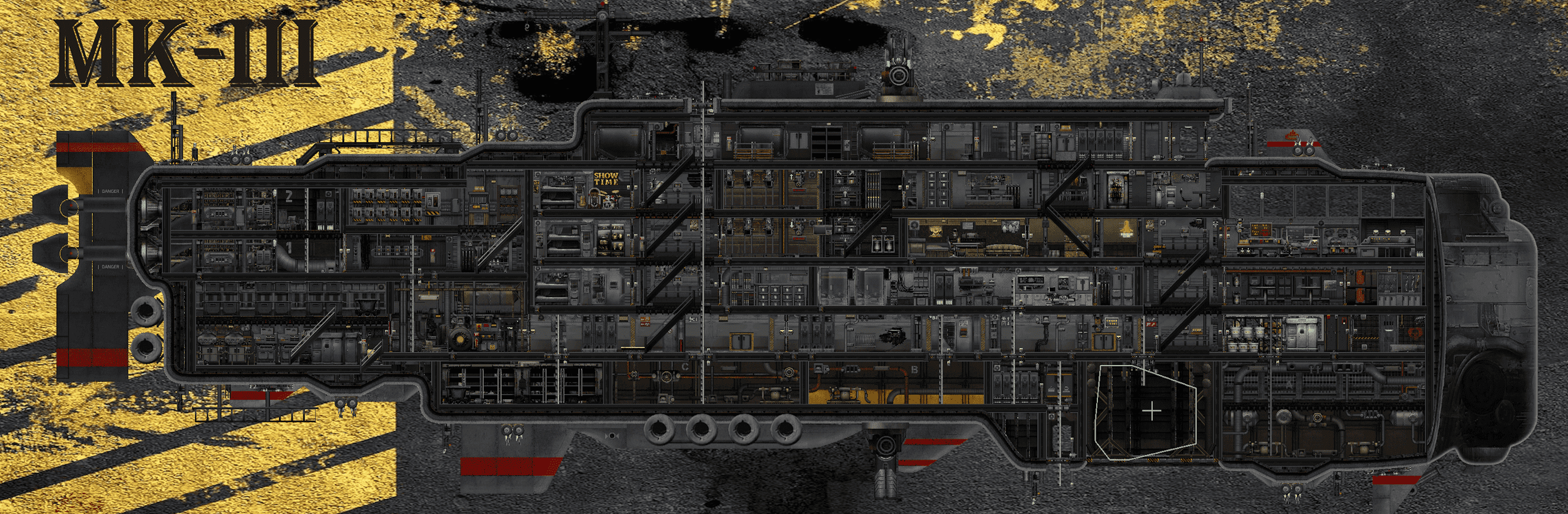 T1U King's Hammer MK-III – Barotrauma Mod