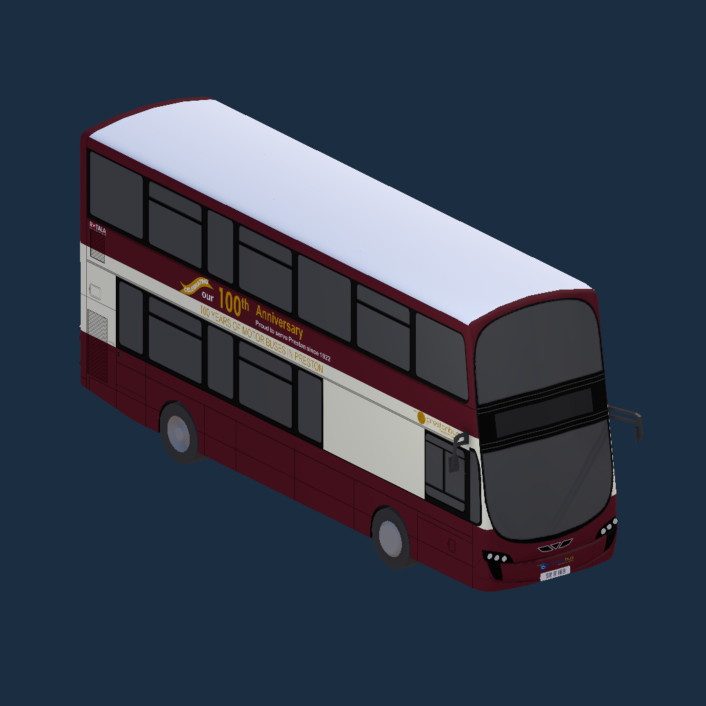 Preston Bus Gemini 2 Centenary Livery