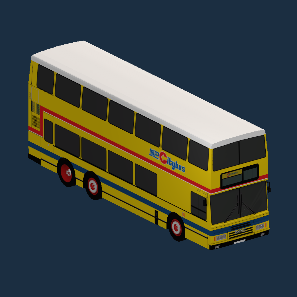 CTB Leyland Olympian 11M ALX Body 80's color