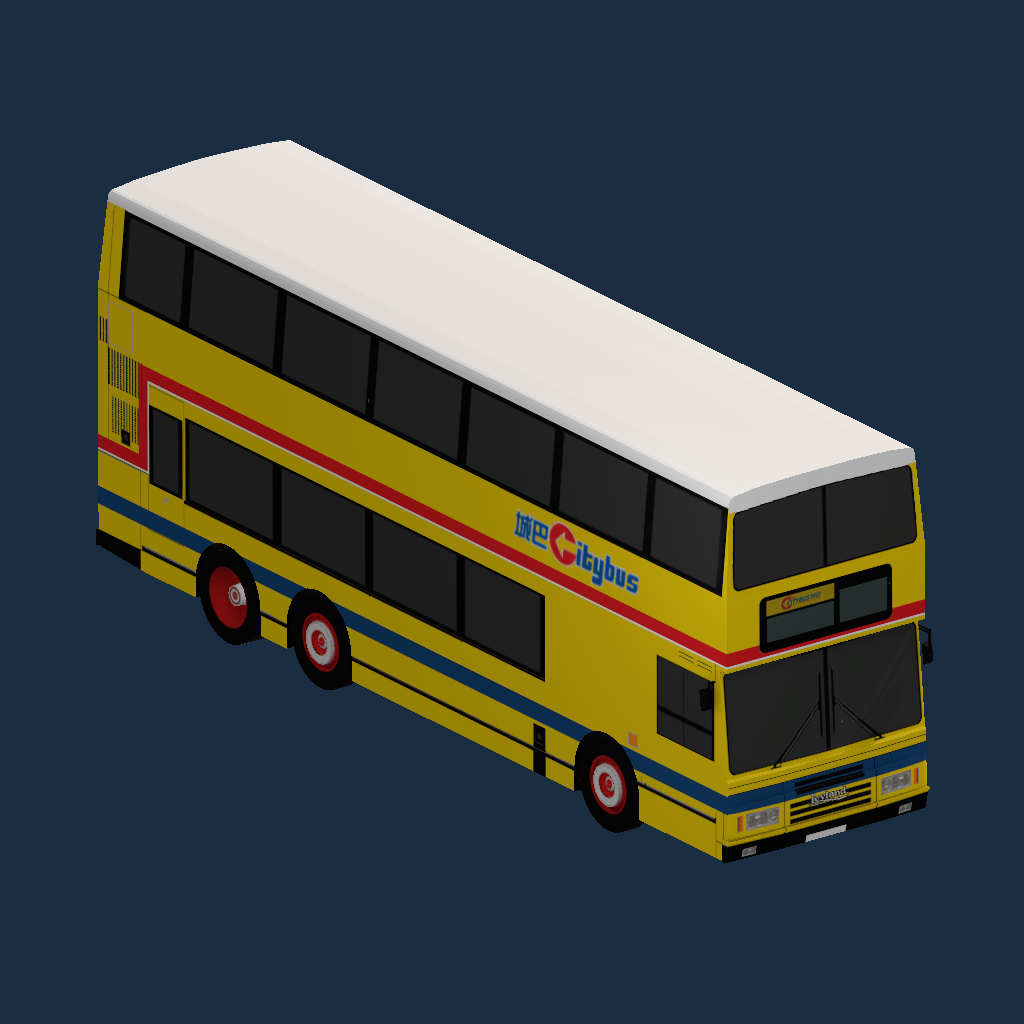 CTB Leyland Olympian 11M ALX Body 80's color