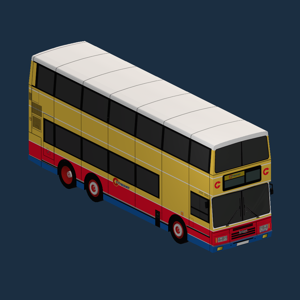 CTB Leyland Olympian 11M ALX Body 90's color 2