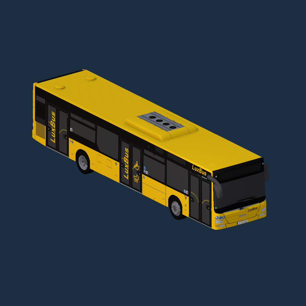LuxBus MAN A21 E6 3 Türer