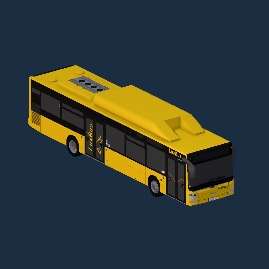 LuxBus MAN A21 CNG E6 2 Türer