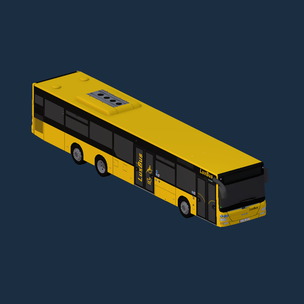 LuxBus MAN A36 E6 2 Türer