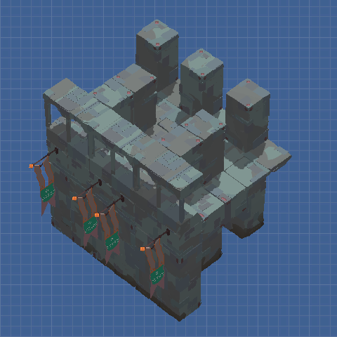 auto stacking wall part 1 floor (+4meters)