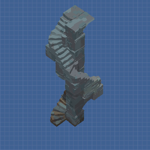 Circulair Staircase - Stone 10m