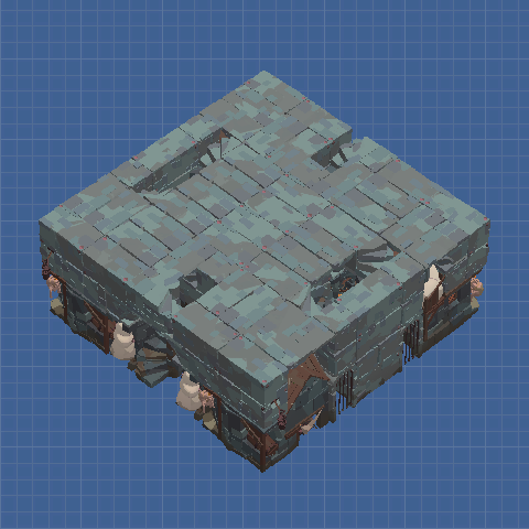 The Brick - Endlessly Stackable Endgame Housing - 4 shacks with home extension and airtight modules (BASE 1/2).