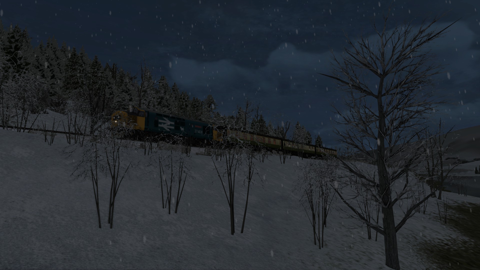 [HS]-Lochaber Test Train (Class 37)