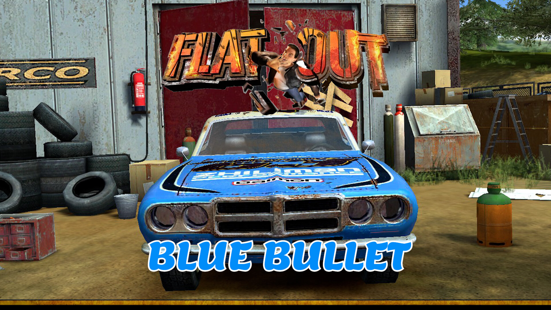Blue Bullet Skin